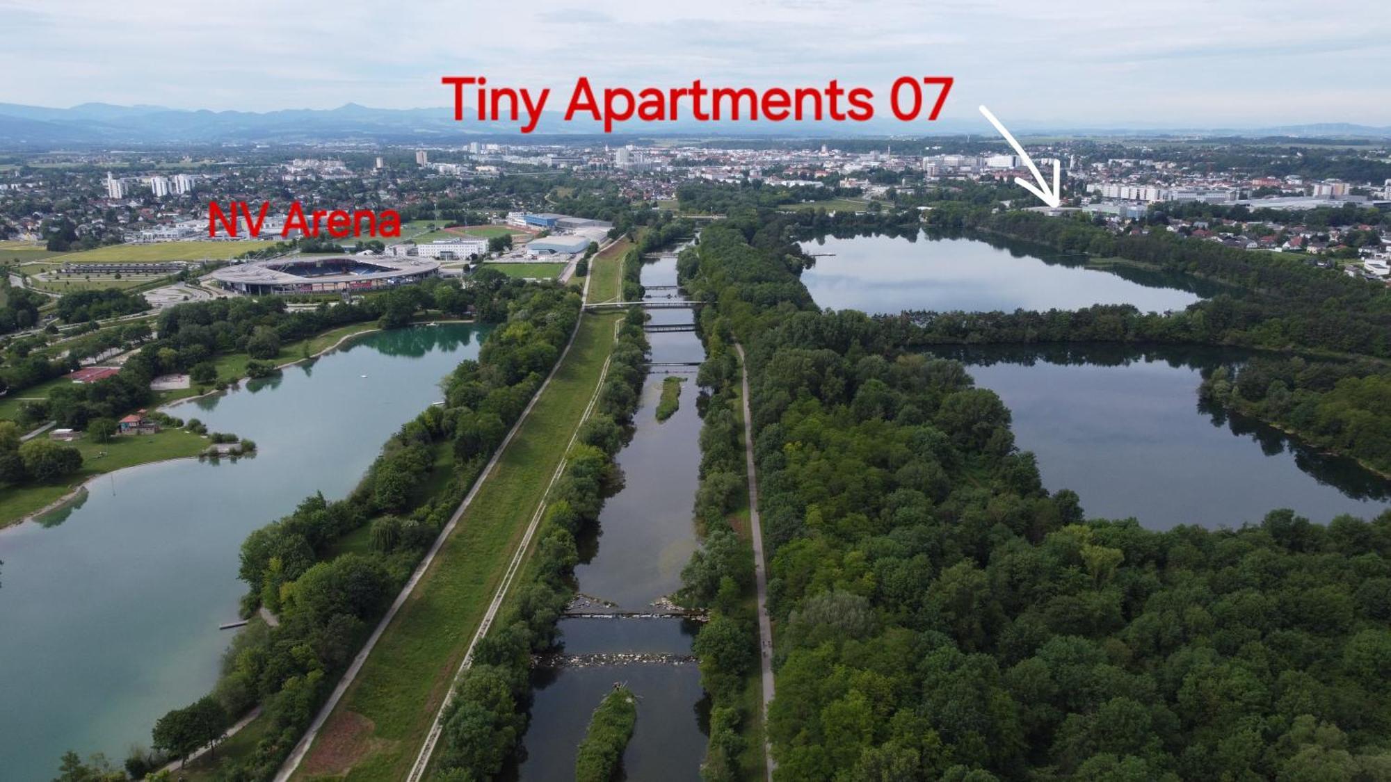 Tiny Apartments 07 Am Viehofner See Sankt Poelten Dış mekan fotoğraf
